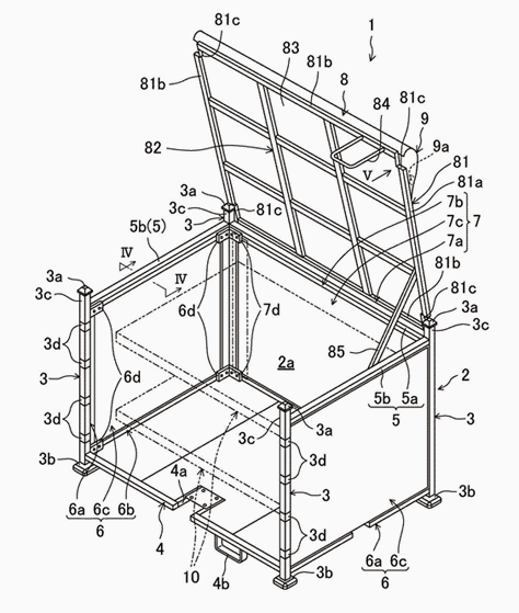 特許第670844号 パレット